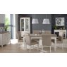 Premier Collection Montreux Soft Grey Upholstered Chair - Grey Bonded Leather (Pair)