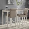 Premier Collection Montreux Grey Washed Oak & Soft Grey Bar Table