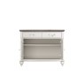 Premier Collection Montreux Grey Washed Oak & Soft Grey Narrow Sideboard