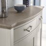 Premier Collection Montreux Grey Washed Oak & Soft Grey Narrow Sideboard