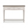 Premier Collection Montreux Grey Washed Oak & Soft Grey Console Table