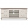 Premier Collection Montreux Grey Washed Oak & Soft Grey Entertainment Unit