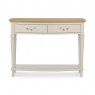 Premier Collection Montreux Pale Oak & Antique White Console Table With Drawers