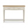 Premier Collection Montreux Pale Oak & Antique White Console Table With Drawers