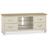 Premier Collection Montreux Pale Oak & Antique White Entertainment Unit