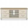 Premier Collection Montreux Pale Oak & Antique White Entertainment Unit