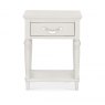 Premier Collection Montreux Soft Grey 1 Drawer Nightstand