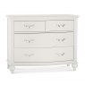 Premier Collection Montreux Soft Grey 2+2 Drawer Chest