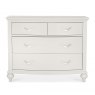 Premier Collection Montreux Soft Grey 2+2 Drawer Chest