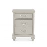 Premier Collection Montreux Urban Grey 3 Drawer Nightstand