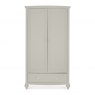 Premier Collection Montreux Urban Grey Double Wardrobe