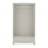 Premier Collection Montreux Urban Grey Double Wardrobe