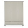 Premier Collection Montreux Urban Grey Triple Wardrobe