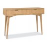Premier Collection Oslo Oak Console Table With Drawer