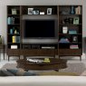 Premier Collection Oslo Walnut Coffee Table With Drawer