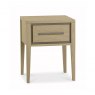 Premier Collection Rimini Aged Oak & Weathered Oak 1 Drawer Nightstand