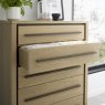 Premier Collection Rimini Aged Oak & Weathered Oak 5 Drawer Chest