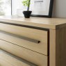 Premier Collection Rimini Aged Oak & Weathered Oak 6 Drawer Chest