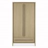 Premier Collection Rimini Aged Oak & Weathered Oak Double Wardrobe