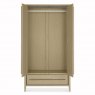 Premier Collection Rimini Aged Oak & Weathered Oak Double Wardrobe