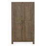 Premier Collection Turin Dark Oak Double Wardrobe