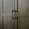 Premier Collection Turin Dark Oak Large Double Wardrobe