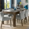 Premier Collection Turin Dark Oak Medium End Extension Table