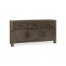 Bentley Designs Turin Dark Oak Wide Sideboard- angle