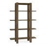 Premier Collection Turin Dark Oak Open Shelf Unit