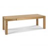 Premier Collection Turin Light Oak Large End Extension Table