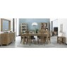 Premier Collection Turin Light Oak 6 Seater Table