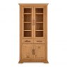 Signature Collection Belgrave Rustic Oak Display Cabinet