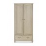 Signature Collection Bordeaux  Chalk Oak Double Wardrobe