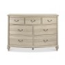 Signature Collection Bordeaux  Chalk Oak 3+4 Drawer Chest