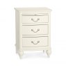 Signature Collection Bordeaux Ivory 3 Drawer Nightstand