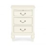 Signature Collection Bordeaux Ivory 3 Drawer Nightstand
