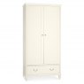 Signature Collection Bordeaux Ivory Double Wardrobe