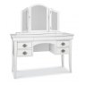 Bentley Designs Chantilly White Vanity Mirror- dressing table angle