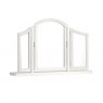 Bentley Designs Chantilly White Vanity Mirror- angle