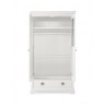 Bentley Designs Chantilly White Double Wardrobe- open