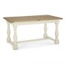 Signature Collection Chartreuse Aged Oak & Antique White 4-6 Extension Table
