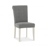 Signature Collection Chartreuse Antique White Uph Chair - Smoke Grey (Pair)