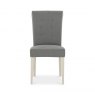 Signature Collection Chartreuse Antique White Uph Chair - Smoke Grey (Pair)