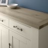 Signature Collection Chartreuse Aged Oak & Antique White 3 Door Sideboard