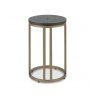 Signature Collection Chevron Peppercorn Ash Side Table