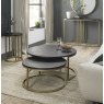 Signature Collection Chevron Peppercorn Ash Coffee Nest Of Tables
