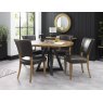 Signature Collection Indus Rustic Oak Circular Dining Table