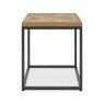 Signature Collection Indus Rustic Oak Lamp Table