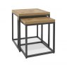 Signature Collection Indus Rustic Oak Nest Of Tables