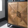 Signature Collection Indus Rustic Oak & Peppercorn Narrow Sideboard